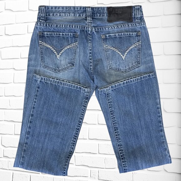 Men’s Rock&Roll Cowboy Denim – Double Barrel Boot Cut Jeans - Low Rise 32" - Picture 3 of 8